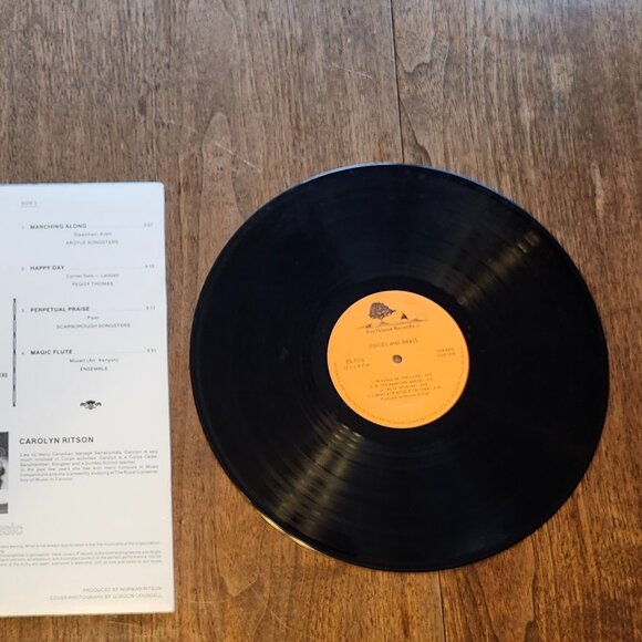 The Salvation Army Niagara Falls Presents Voices and Brass Vinyl Record - Picture 4 of 4